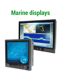 Marine display - Monitores industriales